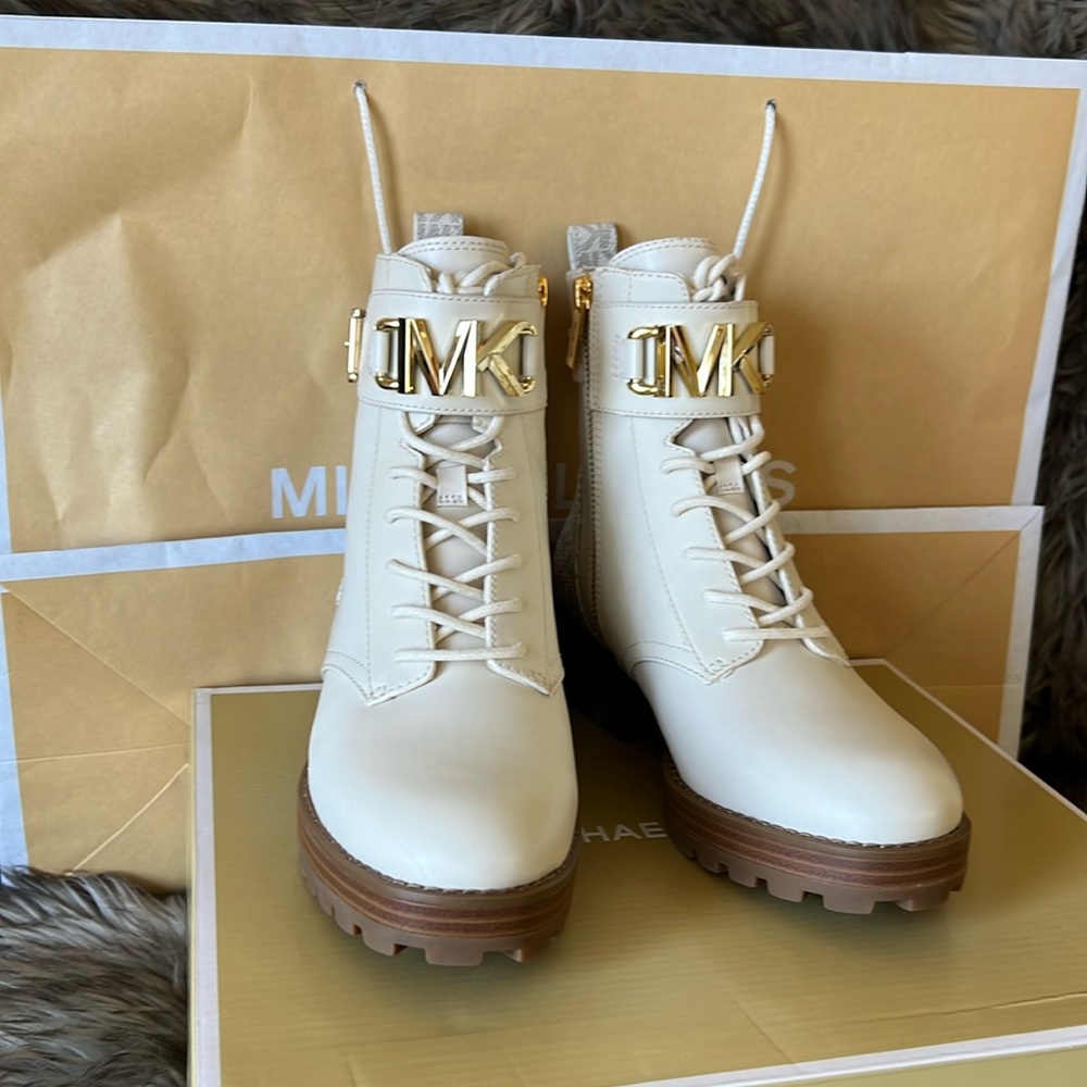 Michael Kors Laceup Boots